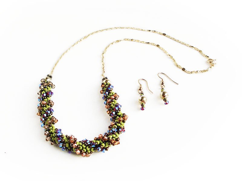 Necklace and Earrings